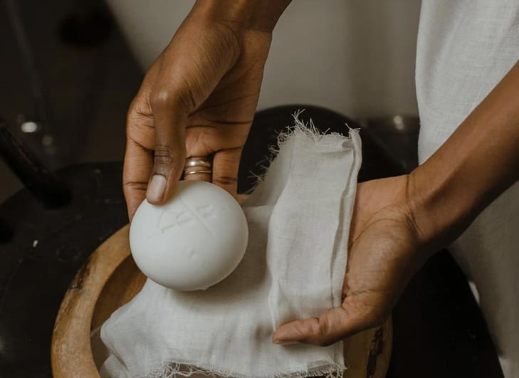 hand soap from Kate McLeod’s DTC skincare line, a Kase fulfillment partner