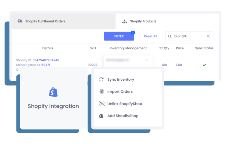 shopify integration on kase app