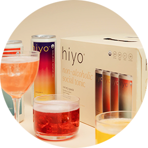 case of hiyo non-alcoholic drinks