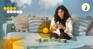 Woman receiving Kate McCleod beauty products in a subscription fulfillment order.