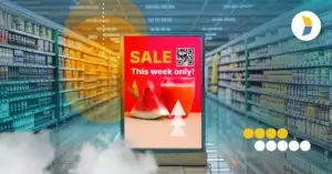 image of an in-store POP display